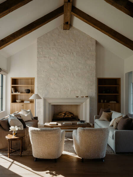 Спокойный элегантный кантри в дизайне современного ранчо в Техасе Спокойный элегантный кантри в дизайне современного ранчо в Техасе