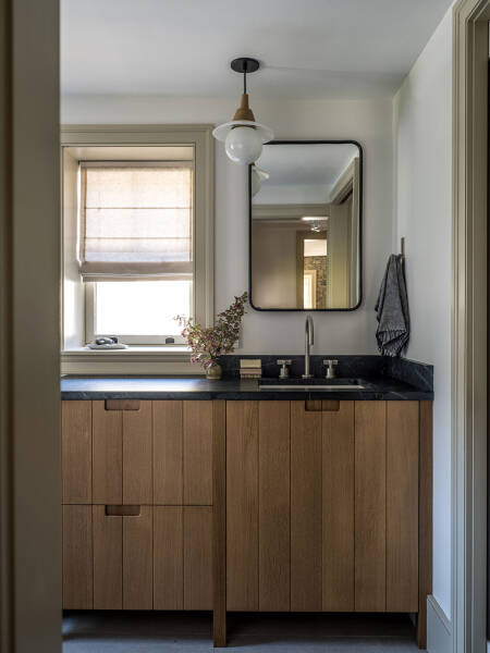 Американская дача с традиционными и современными элементами декора