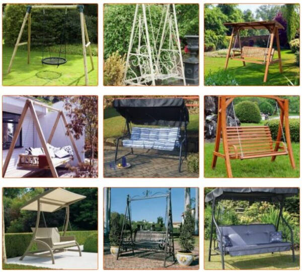 Советы по выбору садовых качелей для дачи Советы по выбору садовых качелей для дачи