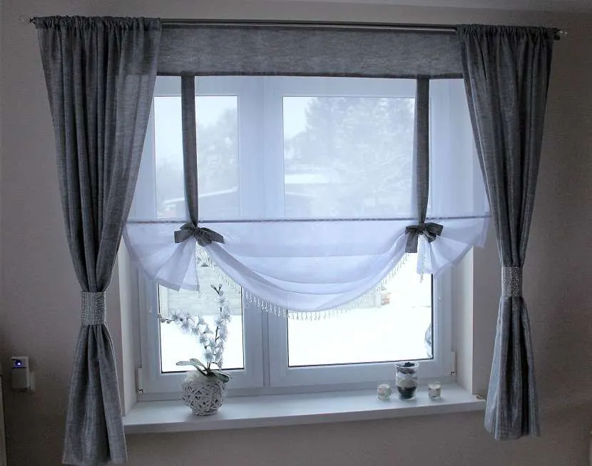 Разновидности коротких штор для спальни и их выбор Разновидности коротких штор для спальни и их выбор