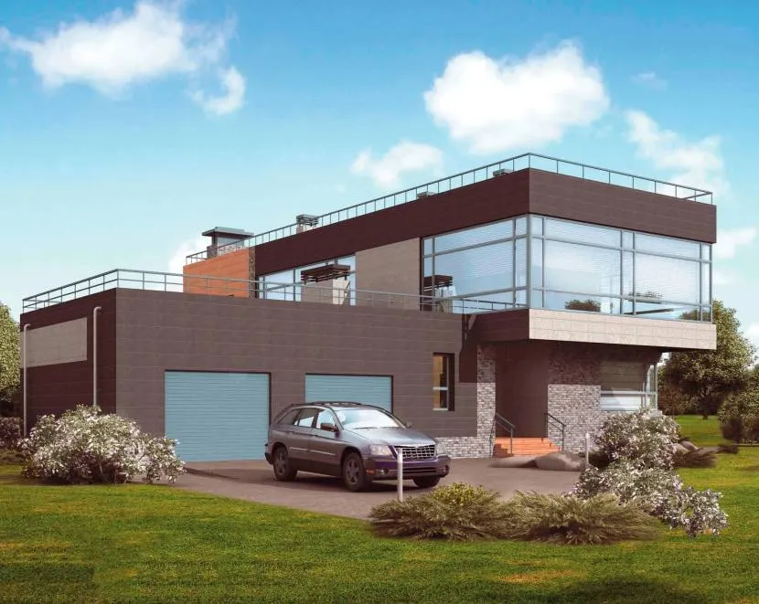 Планировки 2 этажных домов с плоской крышей: нюансы удачных проектов Планировки 2 этажных домов с плоской крышей: нюансы удачных проектов