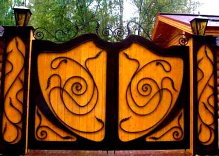 Автоматические распашные ворота Автоматические распашные ворота