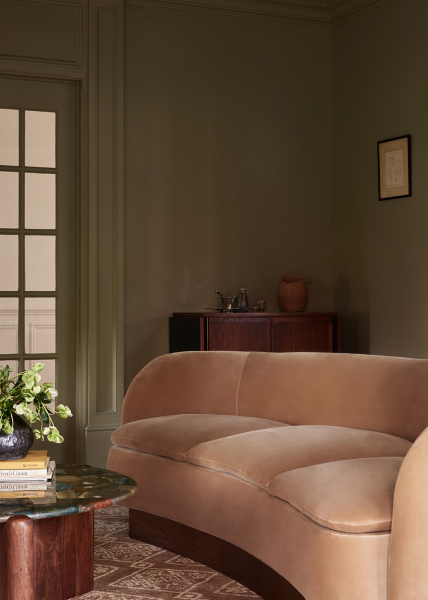 Приглушенная элегантность дома молодой семьи в Нью-Джерси Приглушенная элегантность дома молодой семьи в Нью-Джерси