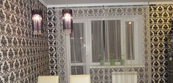 Выбор штор на кухню с балконной дверью Выбор штор на кухню с балконной дверью