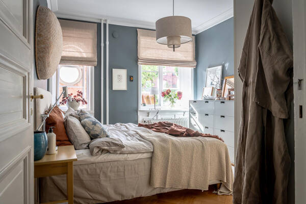 Скандинавский интерьер с летним настроением