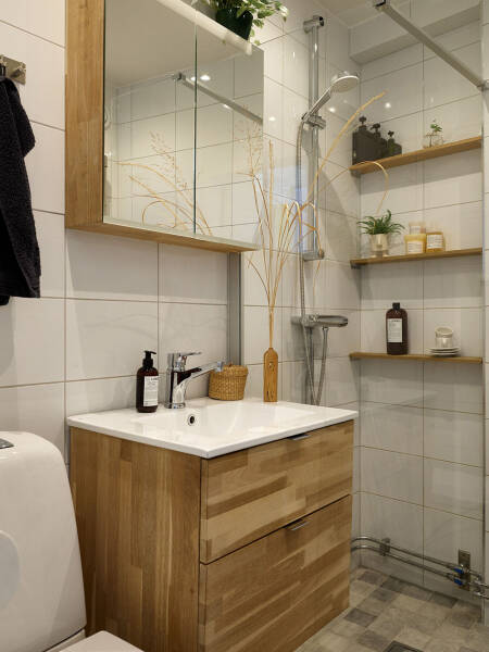 Квартира в Швеции с настроением загородной дачи (86 кв. м) Квартира в Швеции с настроением загородной дачи (86 кв. м)