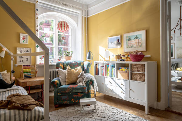 Скандинавский интерьер с летним настроением