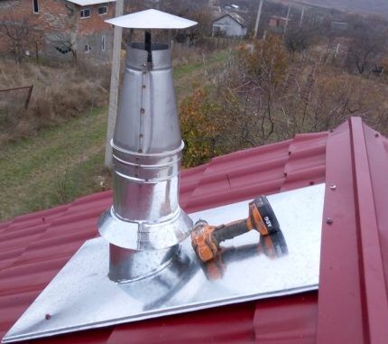 Как поставить дефлектор на дымоход своими руками: пошаговый инструктаж Как поставить дефлектор на дымоход своими руками: пошаговый инструктаж