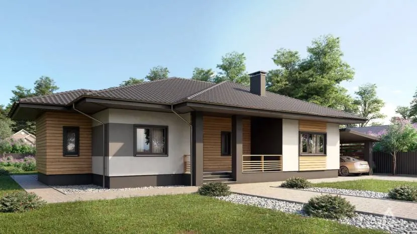 Планировка одноэтажного дома с 3 спальнями: как сделать ее оптимальной Планировка одноэтажного дома с 3 спальнями: как сделать ее оптимальной