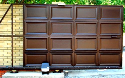 Автоматические откатные ворота Автоматические откатные ворота