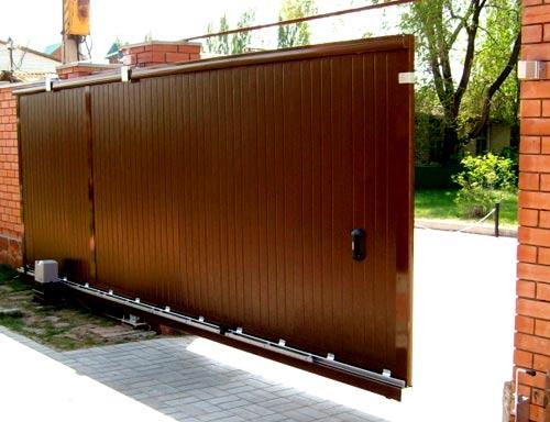 Автоматические откатные ворота Автоматические откатные ворота
