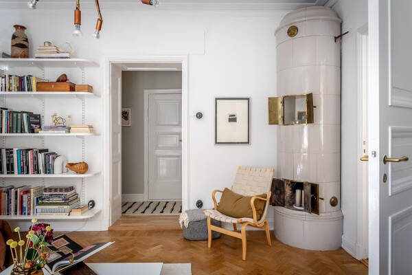 Скандинавский интерьер с летним настроением