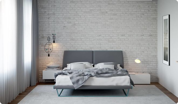 Покраска кирпичной стены: в экстерьере и интерьере