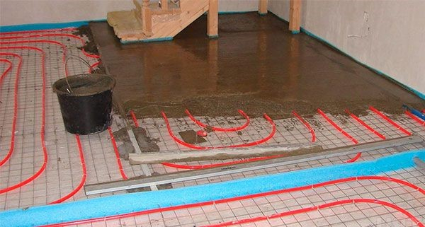 Как сделать теплый пол под ламинат