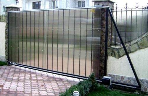 Автоматические откатные ворота Автоматические откатные ворота
