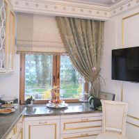 Как правильно выбрать римские шторы на кухню, фото в интерьере, видео Как правильно выбрать римские шторы на кухню, фото в интерьере, видео