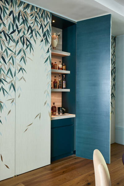 Стильный дизайн в прохладных тонах: апартаменты с террасой в Нью-Йорке Стильный дизайн в прохладных тонах: апартаменты с террасой в Нью-Йорке