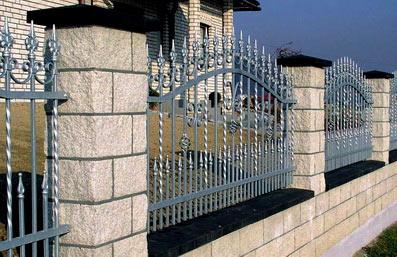 Бетонные наборные заборы Бетонные наборные заборы