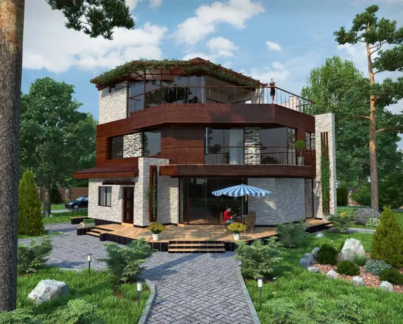 Планировки 2 этажных домов с плоской крышей: нюансы удачных проектов Планировки 2 этажных домов с плоской крышей: нюансы удачных проектов