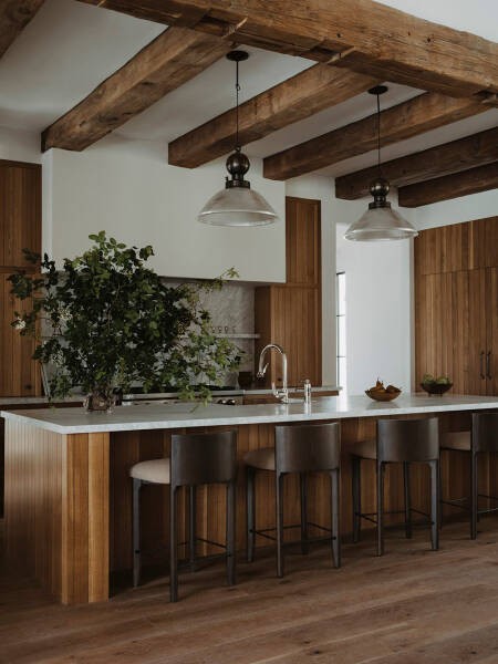 Спокойный элегантный кантри в дизайне современного ранчо в Техасе Спокойный элегантный кантри в дизайне современного ранчо в Техасе