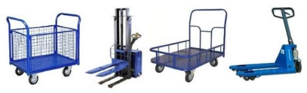 Складские тележки и их виды Складские тележки и их виды