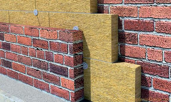 Минеральная вата для утепления стен дома снаружи