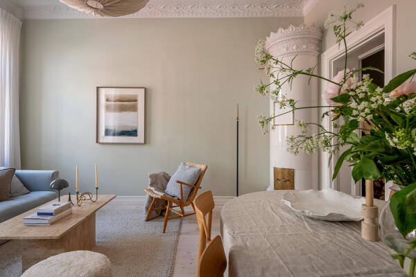 Лёгкие пастели в дизайне приятной скандинавской квартиры (72 кв. м) Лёгкие пастели в дизайне приятной скандинавской квартиры (72 кв. м)