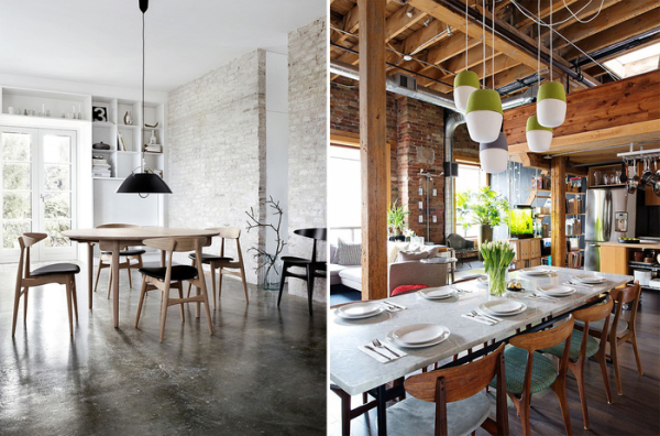 Стена в стиле лофт: материалы и примеры оформления