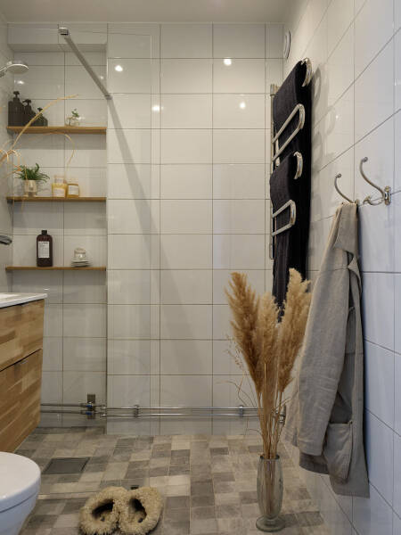 Квартира в Швеции с настроением загородной дачи (86 кв. м) Квартира в Швеции с настроением загородной дачи (86 кв. м)