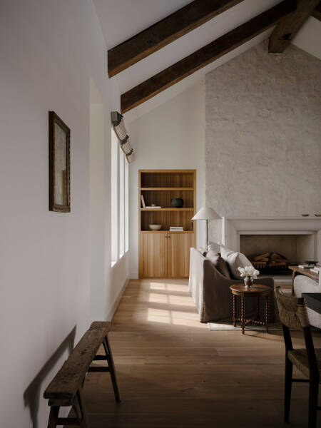 Спокойный элегантный кантри в дизайне современного ранчо в Техасе Спокойный элегантный кантри в дизайне современного ранчо в Техасе