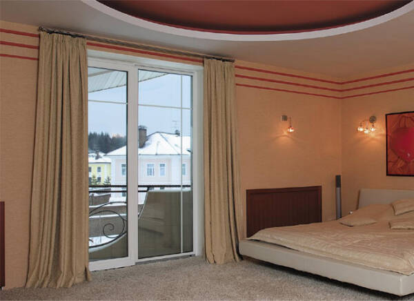 Разновидности двухстворчатых пластиковых балконных дверей Разновидности двухстворчатых пластиковых балконных дверей