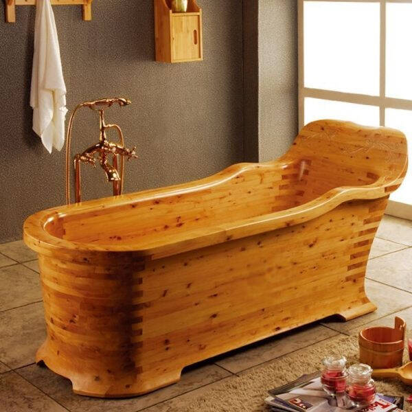 Сантехника из дерева &mdash; новый тренд. Кому она подойдет?