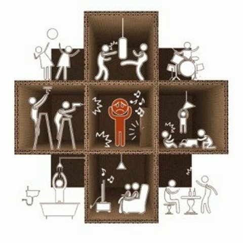 Шумоизоляция стен пробкой