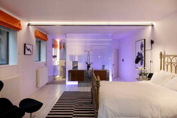 Невероятный лофт в здании бывшей студии в Лондоне