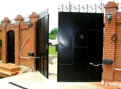 Автоматические распашные ворота Автоматические распашные ворота