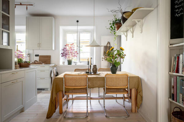 Скандинавский интерьер с летним настроением