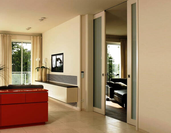 Механизм для раздвижной двери: как избрать пригодную систему скольжения Механизм для раздвижной двери: как избрать пригодную систему скольжения