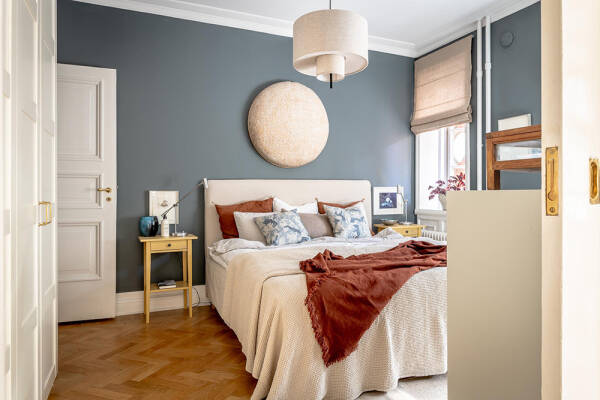 Скандинавский интерьер с летним настроением