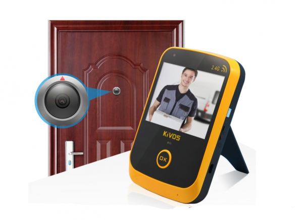 Беспроводной видеоглазок на двери в виде обычного Беспроводной видеоглазок на двери в виде обычного