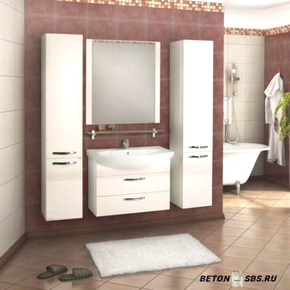 Подвесной шкаф &ndash; неотклонимый атрибут для современной ванной комнаты