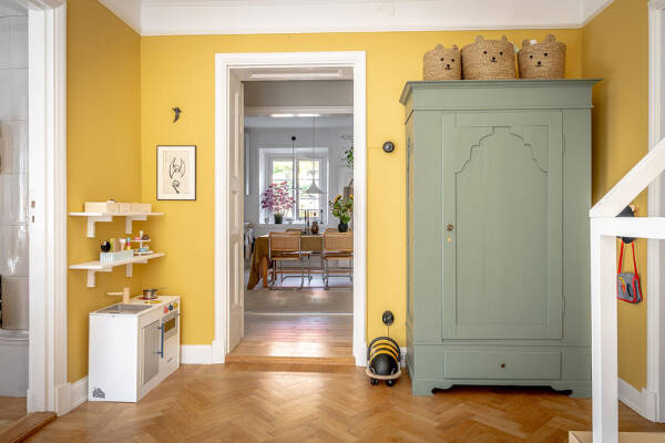 Скандинавский интерьер с летним настроением