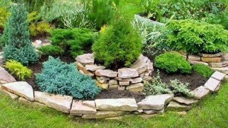 Установка маленького забора на участке Установка маленького забора на участке