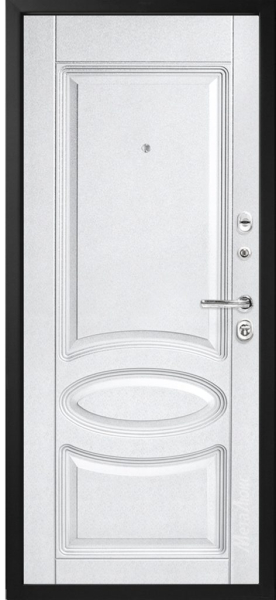 Лаконично и красиво: обзор белых входных дверей с зеркалом Лаконично и красиво: обзор белых входных дверей с зеркалом