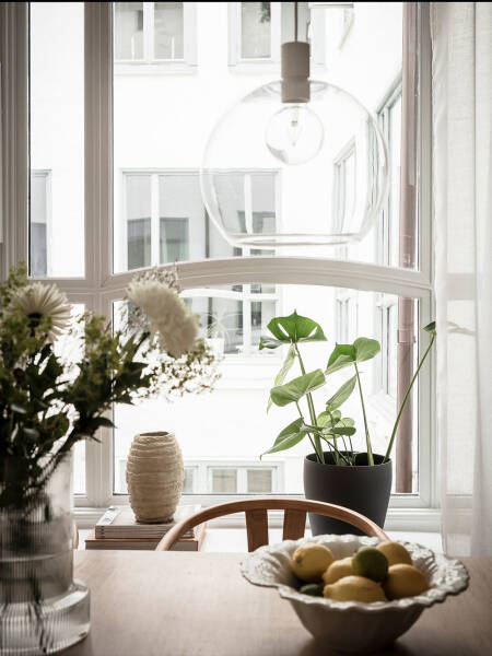 Великолепная кухня и изящные детали: квартира в Гетеборге (59 кв. м) Великолепная кухня и изящные детали: квартира в Гетеборге (59 кв. м)