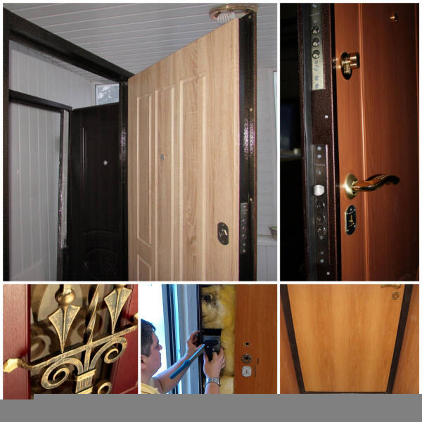 Все варианты отделки входной двери изнутри: от полотна до порогов Все варианты отделки входной двери изнутри: от полотна до порогов