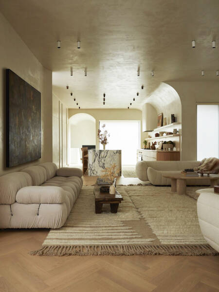 Модный натуральный интерьер в Торонто Модный натуральный интерьер в Торонто