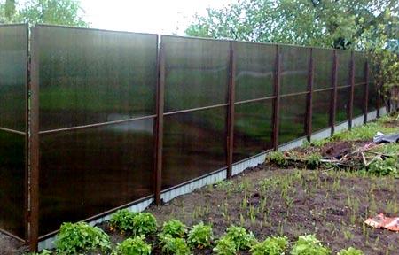 Строительство монолитного забора