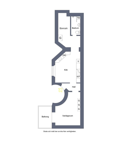 Жёлтое царство: маленькая квартира в ярких летних красках (42 кв. м) Жёлтое царство: маленькая квартира в ярких летних красках (42 кв. м)