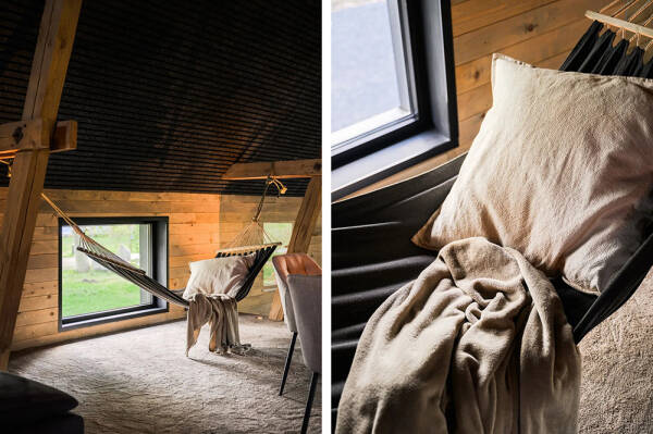 Стильный дом с чёрными элементами в декоре на месте старого амбара Стильный дом с чёрными элементами в декоре на месте старого амбара