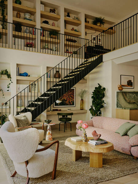 Тёплый и вдохновляющий интерьер семейного дома в Лондоне Тёплый и вдохновляющий интерьер семейного дома в Лондоне